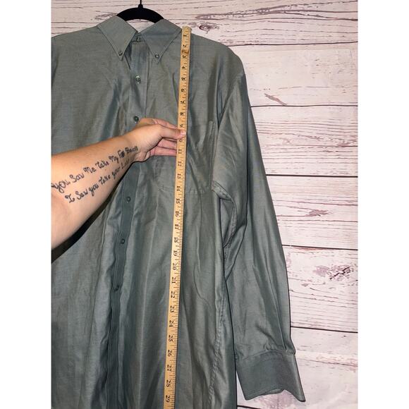 Jos.A.Bank Gray Mens Button Up Sz M - Picture 9 of 9